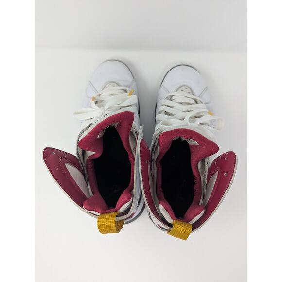 Size US 7.5 2006 Nike Air Jordan 7 Retro ‘Cardinals’ 304775-101 Basketball - Picture 6 of 11